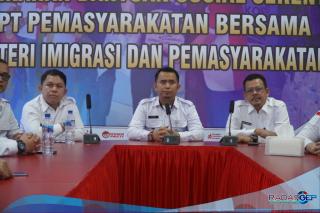 Rutan Kelas I Medan Ikuti Zoom Penguatan Menjelang Ramadhan dan Sosialisasi Wartelsuspas Bersama Kakanwil Ditjenpas Sumut